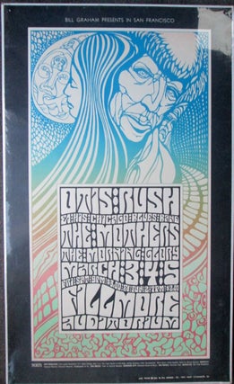 Bill Graham Presents Otis Rush & His Chicago Blues Band, The Mothers, The Morning Glory at. Wes Wilson, artist.