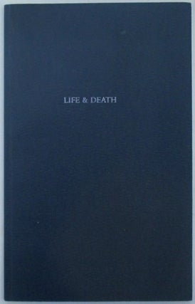 Life and Death. Robert Creeley, Francesco Clemente, artist.