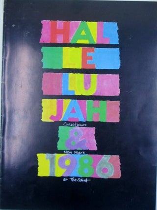 Item #019609 Hallelujah Christmas and New Year's 1986 at The Saint