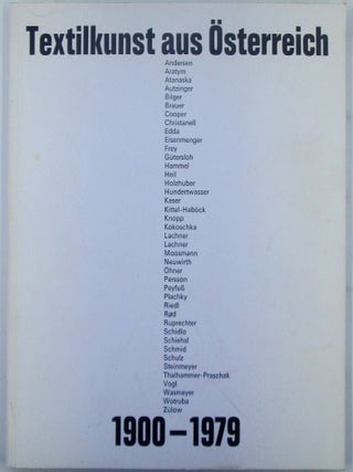 Item #019637 Textilkunst Aus Osterreich 1900-1979. artists, Andrea Volker, author