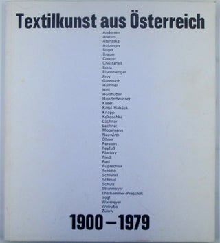 Item #019637 Textilkunst Aus Osterreich 1900-1979. artists, Andrea Volker, author