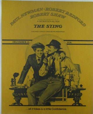 Item #019731 The Sting Movie Promotional Booklet