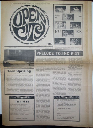 Item #019810 Open City. June 9-16, 1967. Issue No. 6. Charles Bukowski
