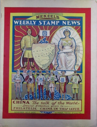 Item #019828 Mekeel's Weekly Stamp News. November 22nd, 1900. authors