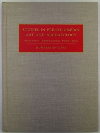 Item #019924 Studies in Pre-Columbian Art and Archaeology. Numbers 6, 7, 8. The Olmec Paintings...