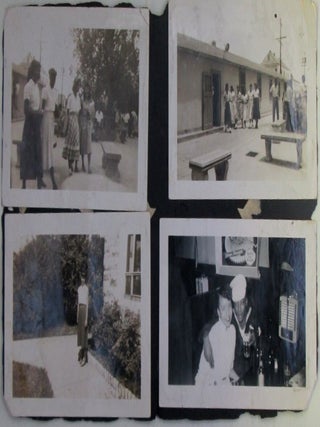 Item #019981 Group of Six Black and White photos of African Americans. African American...