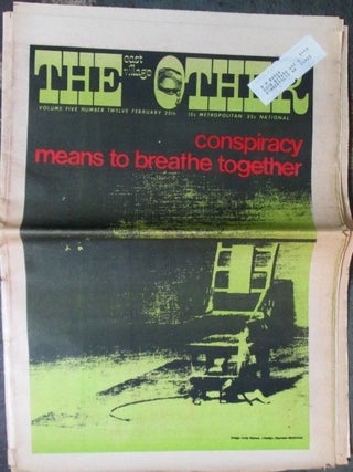Item #020046 The East Village Other. February 25, 1970. Vol. 5., No. 12. Rick Rubin, Abbie...