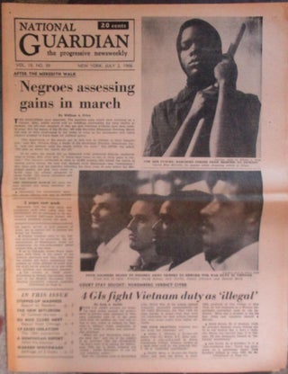 Item #020245 National Guardian. July 2, 1966. Vol. 18, No. 39. William A. Price