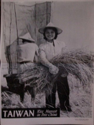 Item #020254 Taiwan. Rice Harvest in Free China Poster