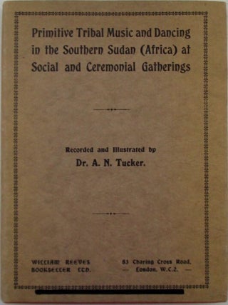 Item #020376 Primitive Tribal Music and Dancing in the Southern Sudan (Africa) at Social and...