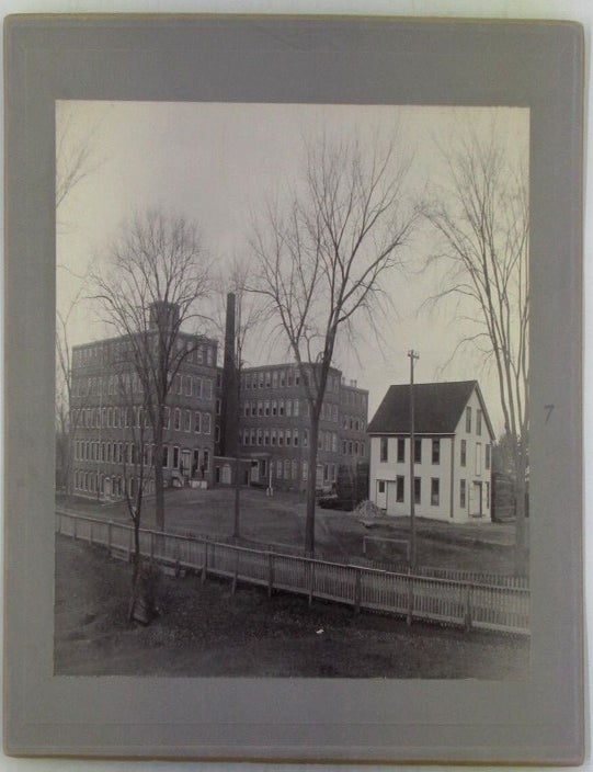 Item #020636 Cummings Shoe Factory, South Berwick, Maine Original historical Photograph