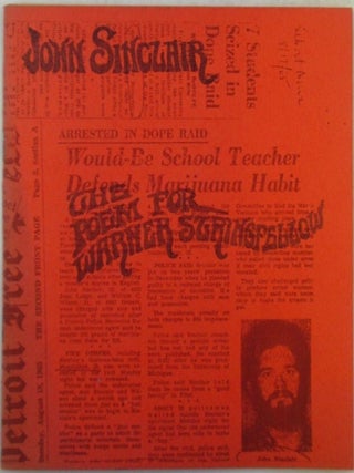 The Poem for Warner Stringfellow. John Sinclair.