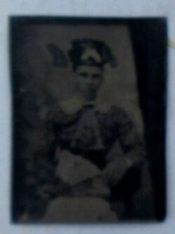 Item #020705 African American Woman Tintype Photograph