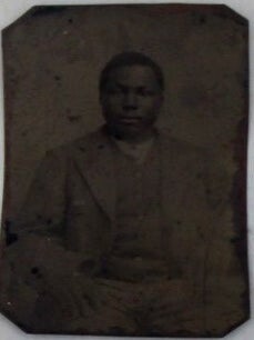 Item #020728 African American Man Tintype Photograph