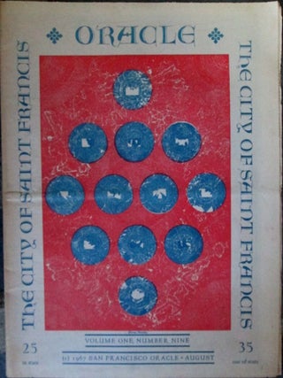 The City of San Francisco Oracle. Volume One, Number 9. August. Michael McClure.