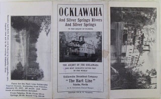 Item #020763 Ocklawaha and Silver Springs River and Silver Springs in the Heart of Florida,...