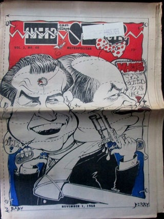 Item #020778 The East Village Other. November 1, 1968. Vol. 3., No. 48. R. Crumb, Kim Deitch,...
