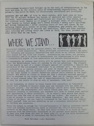 The Storm. A Journal for Free Spirits. Winter 1978, #6