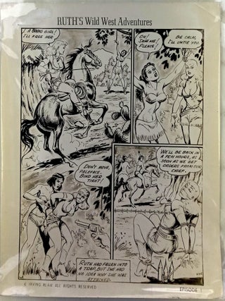 Item #020878 Ruth's Wild West Adventures. Comic Series Photo Ready Proof Prints. Episodes 1-20...