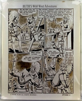 Ruth's Wild West Adventures. Comic Series Photo Ready Proof Prints. Episodes 1-20 (out of 30).
