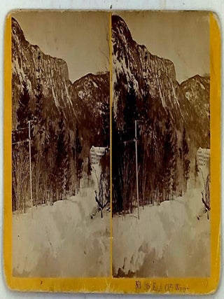 Item #020881 Eagle Cliff (New Hampshire) Winter No. 248. Stereographic, Stereoscope, Stereoview...