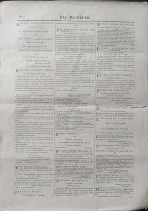 The Revolution. January 21, 1869. Vol. III. No. 3