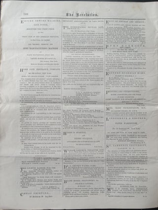 The Revolution. March 11, 1869. Vol. III. No. 10.
