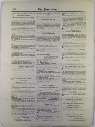 The Revolution. June 3, 1869. Vol. III. No. 22.