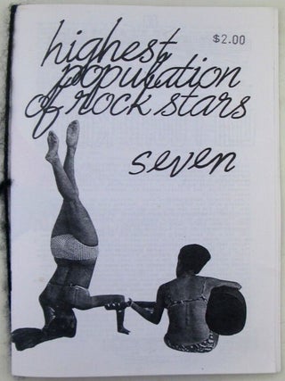 Item #020909 Highest Population of Rock Stars Seven. December 1996. Sort of Bound with Issue 8....