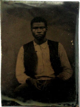 Item #020933 African American Man Tintype Photograph