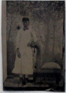 Item #020956 African American Woman Tintype Photograph