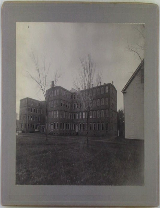 Item #020992 Cummings Shoe Factory, South Berwick, Maine Original historical photograph.