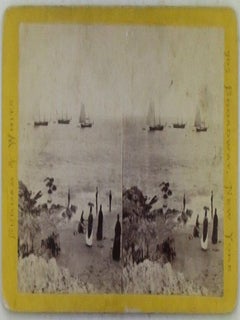 Item #021058 Instantaneous Marine, Pigeon Cove, Massachusetts Stereographic, Stereoscope,...