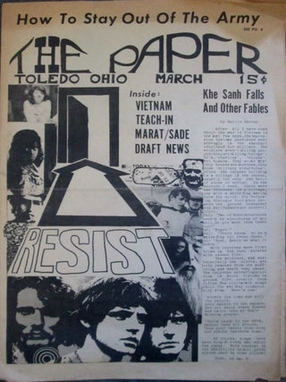 Item #021098 The Paper. March (1968). Harvey Armstrong