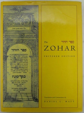 Item #021156 The Zohar. Volume Three Only. Pritzker Edition. Daniel C. Matt, translation and...