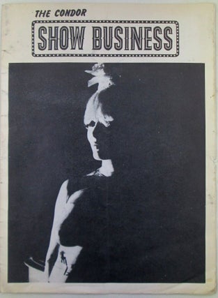 Item #021195 The Condor. Show Business Promotional Booklet. Carol Doda, performer