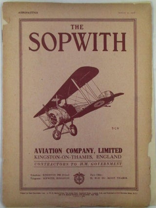 Item #021219 Aeronautics. A Weekly Journal Devoted to the Technique of Aeronautics. August 7,...