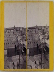 Item #021246 Jerusalem-The Pool of Hezekiah. Church of Holy Sepulchre, etc. Stereographic,...
