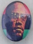 Item #021330 Malcolm X Pinback
