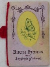 Item #021401 Birth Stones and the Language of Jewels. given