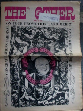 Item #021408 The East Village Other. Dec. 15-30 (1967). Vol. 3., No. 3. R. Rubin Crumb, Jerry,...