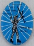 Revolutionary People's Constitutional Convention Washington D.C. Nov. 1970 Pinback. Black Panther Party.