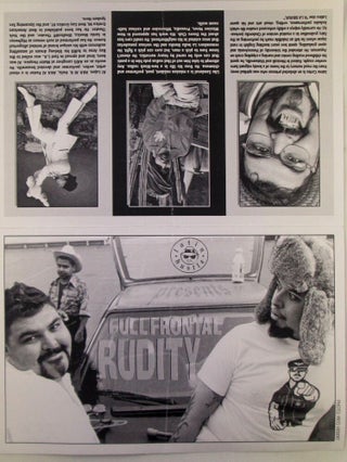 Latin Hustle Presents Full Frontal Nudity Promotional Handbill and Postcard