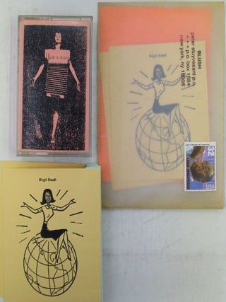 Item #021440 Blush Cassette tape and two Show Postcards and Wedding Invitations. Cassis B....