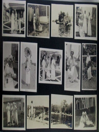 Vernacular Photo Album including (Anti?) Suffrage Photos, Brant Rock Photos, Provincetown Photos, etc. Circa 1910-1920