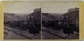 Item #021459 Jerusalem-The Valley of Jehoshaphat. Stereographic, Stereoscope, Stereoview...