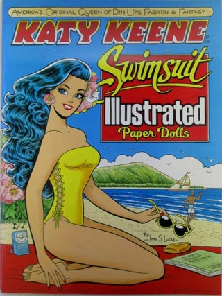 Item #021463 Katy Keene Swimsuit Illustrated Paper Dolls. John Lucas, artist