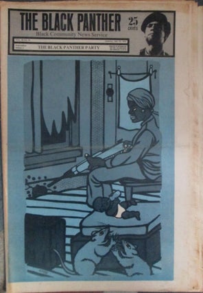 Item #021470 The Black Panther. Black Community News Service. July 12, 1969. Huey Newton,...