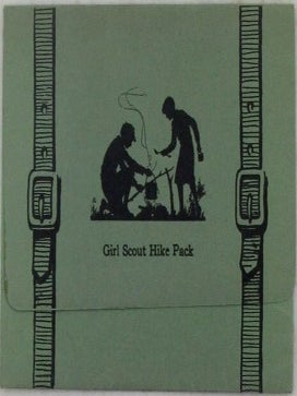 Item #021481 Girl Scout Hike Pack Fold out Brochure