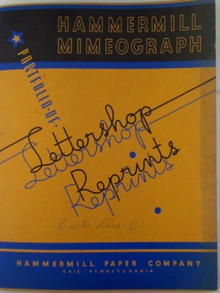 Item #021482 Hammermill Paper Company Portfolio of Lettershop Reprints featuring Hammermill...